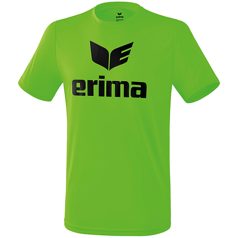 Erima Funktions Promo T-Shirt Green Gecko/black 140