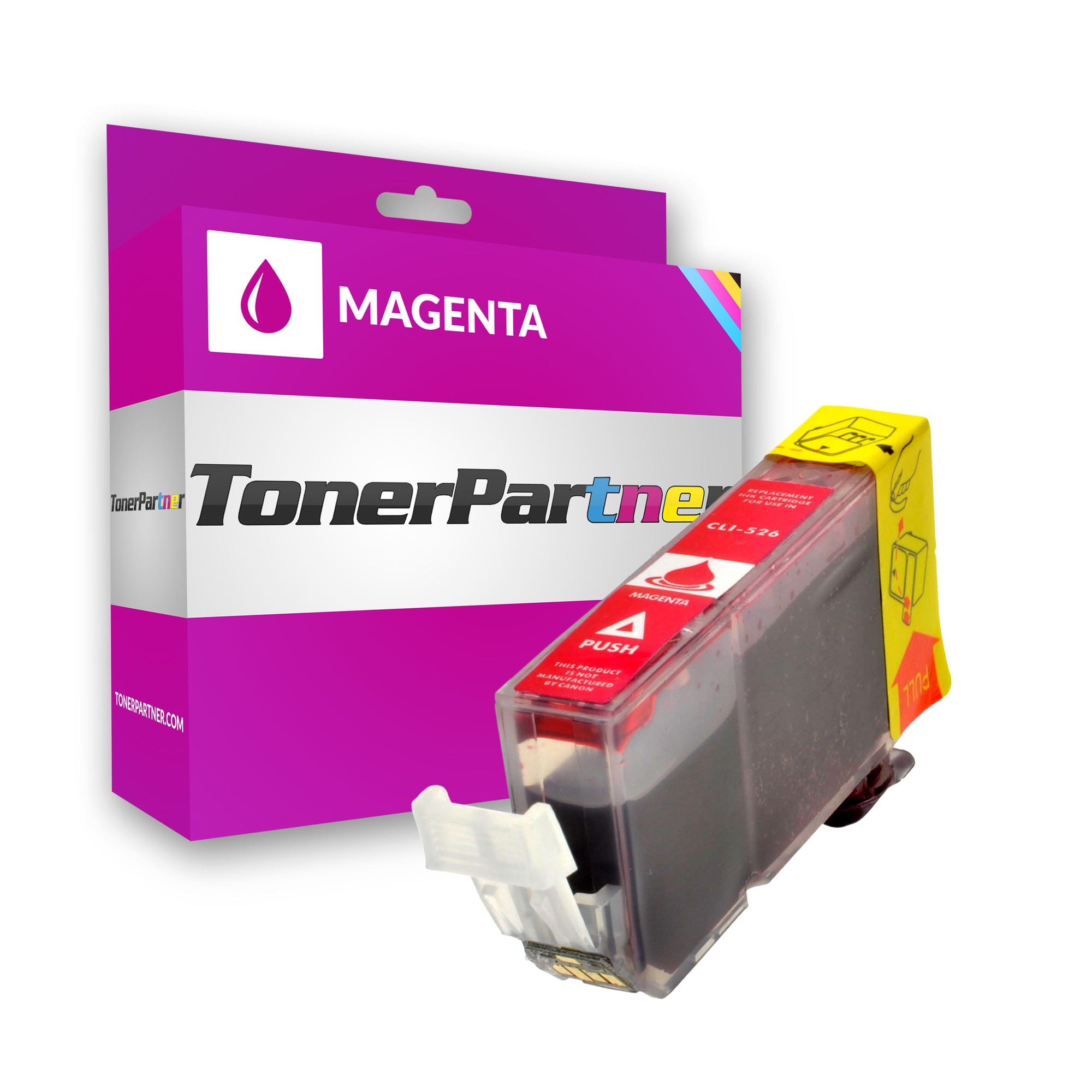 Kompatibel Zu Canon Pixma MX 895 Tintenpatrone (526 M / 4542 B 001) Magenta, 650 Seiten, 0,77 Cent Pro Seite, Inhalt: 8 Ml Von TonerPartner