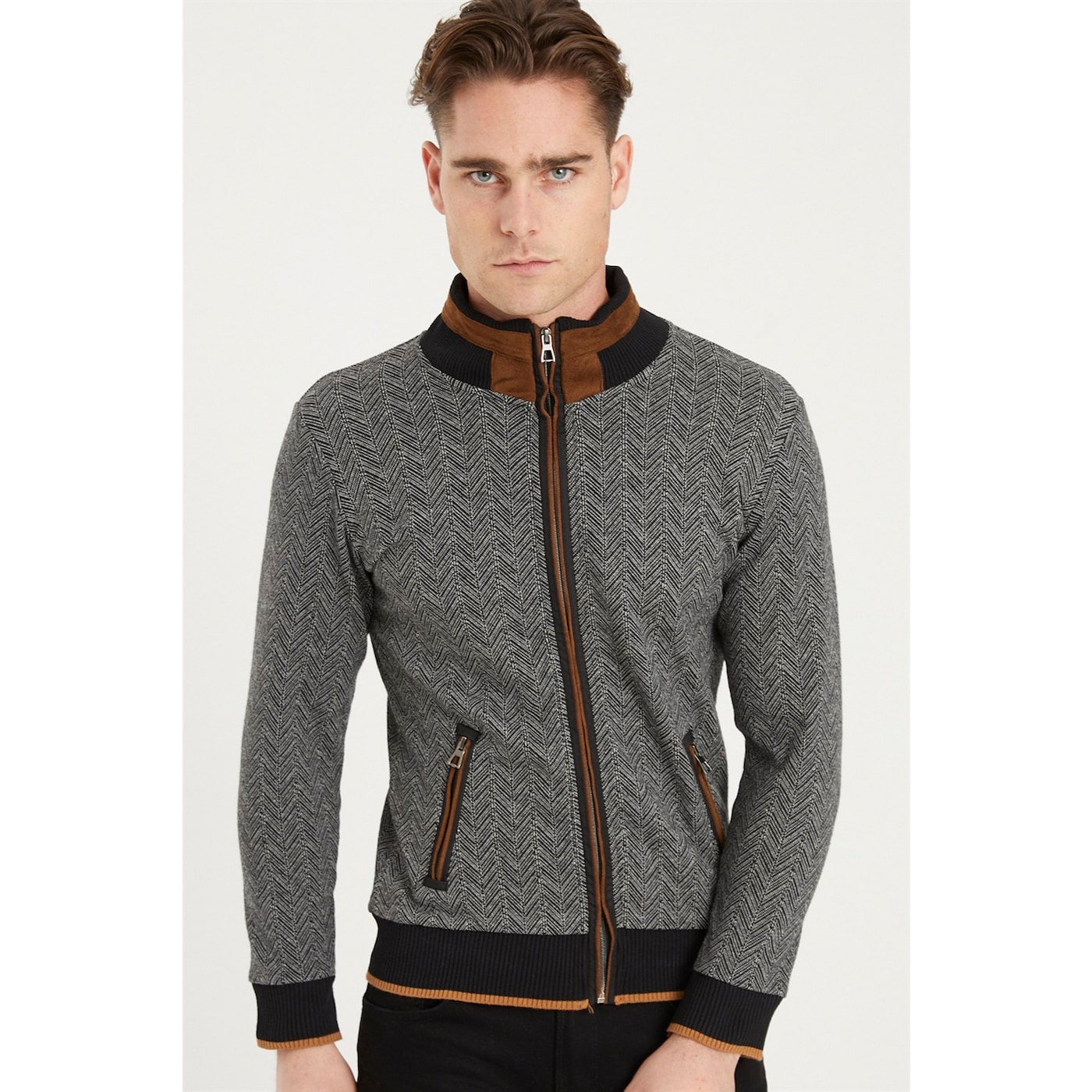 1021 Dewberry Men's Sweatshirt-fishirti Black