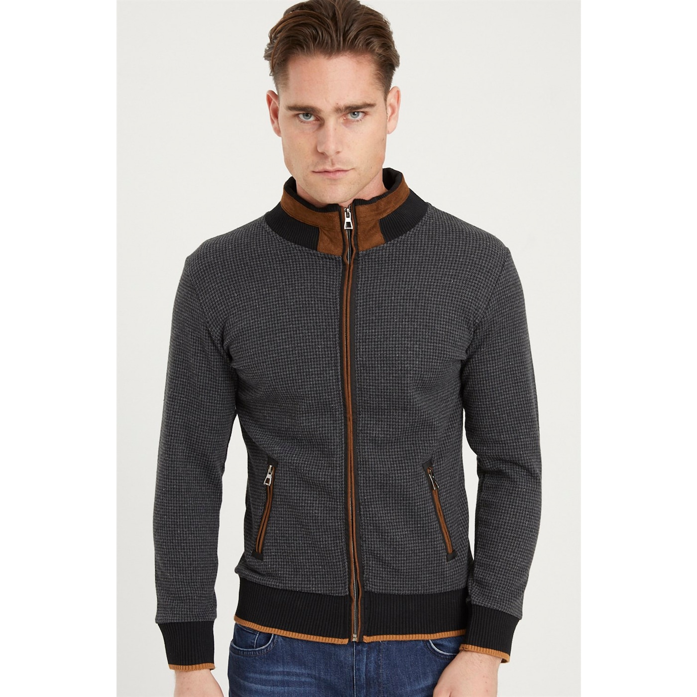 1021 Dewberry Men's Sweatshirt-antrasit
