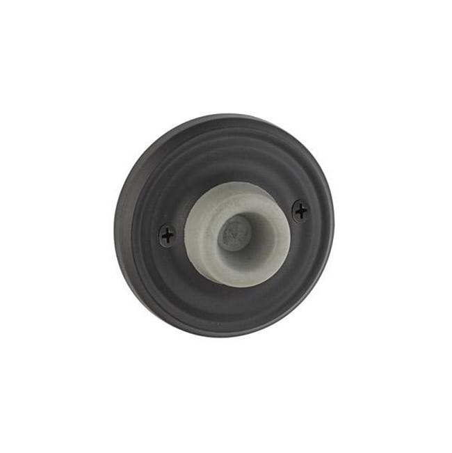 Emtek 2255 Us19 Reg Rosette Wall Bumper *B in Black