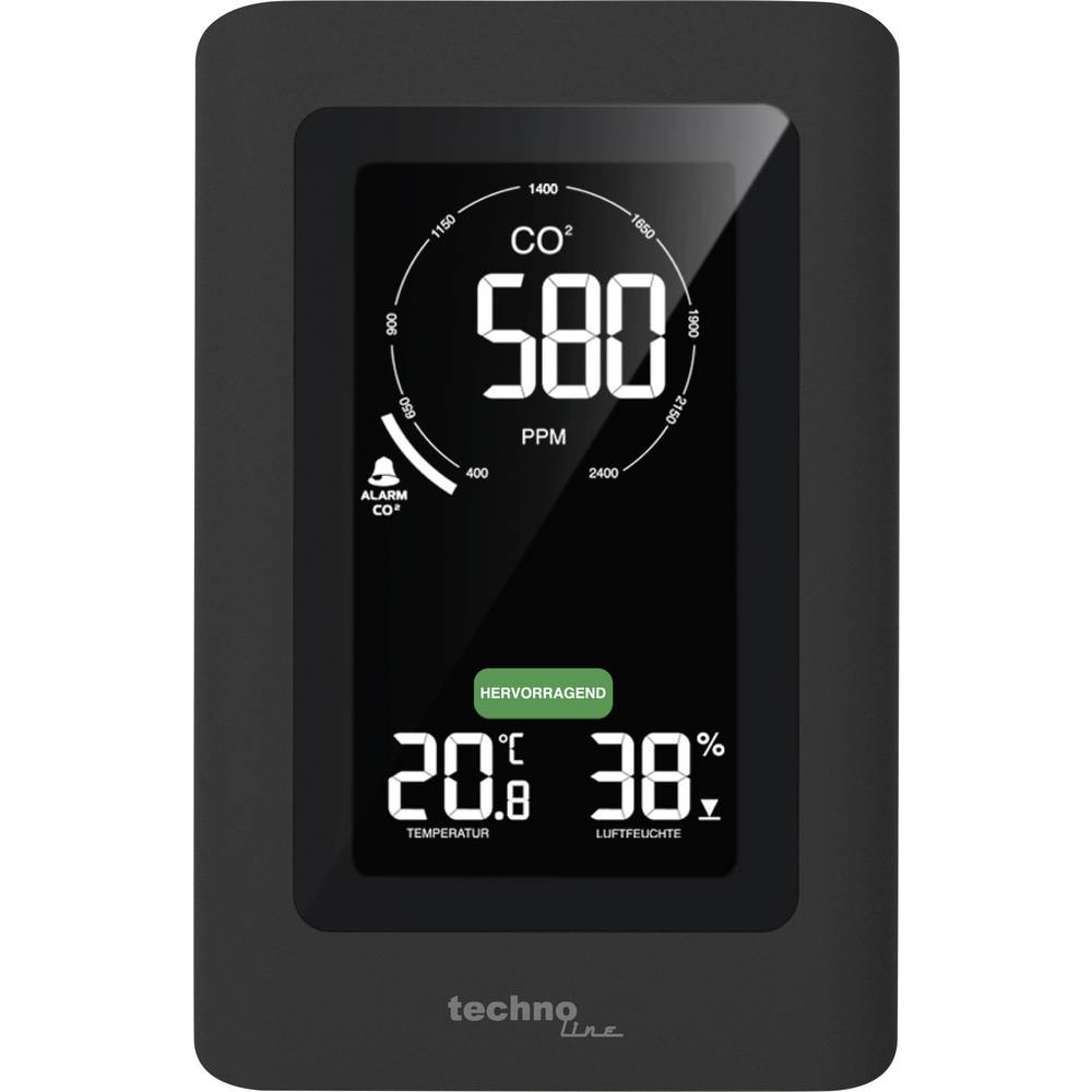 Techno Line WL1030 CO2-Anzeige / CO2-MessgerÃ¤t