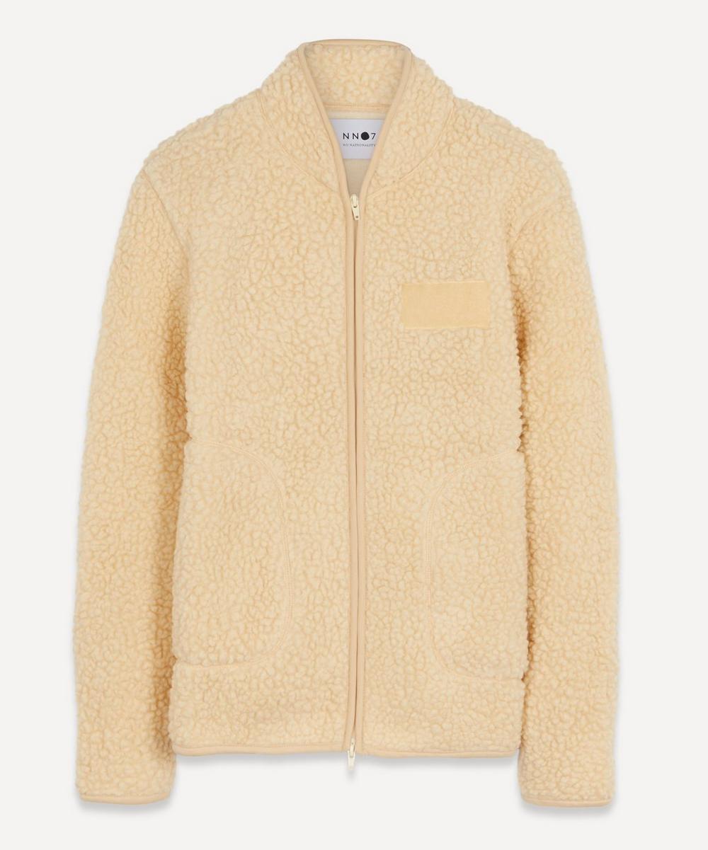 Mort 3443 Wool-Blend Sherpa Fleece Jacket