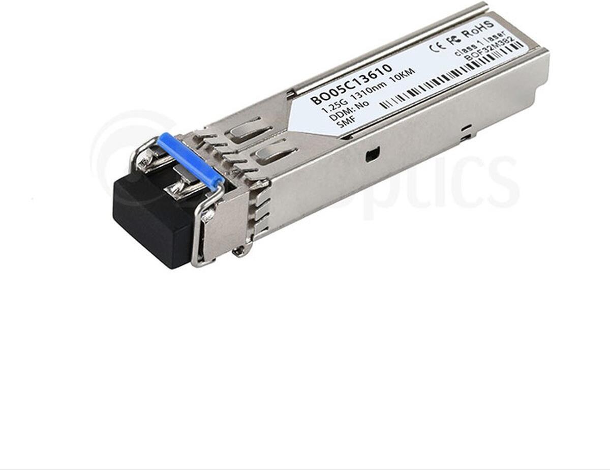 BlueOptics SFP Transceiver, 1000BASE-SX, MM 850nm, 550M, LC-Duplex, DDM, 0°C/+70°C Der BlueOptics+ BO05C856S5 Small Form-Factor Pluggable (SFP) Tran