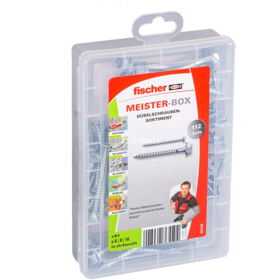 Fischer 547211 Praktische Helfer Umzug Duopower 6,8 Set Inhalt 1 Set (547211)
