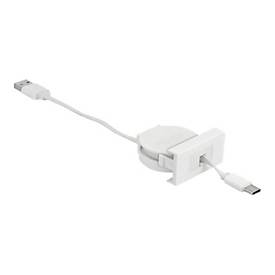 DeLOCK 81318 USB Cable 0.62 M USB 2.0 USB a USB C White