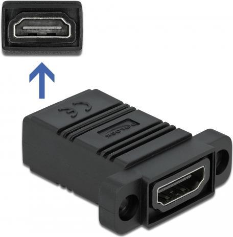 DeLOCK - Easy 45 - Snap-in Module - HDMI - Schwarz (81307)