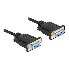 DeLOCK 86606 Serial Cable Black 3 M RS-232 Sub-D9