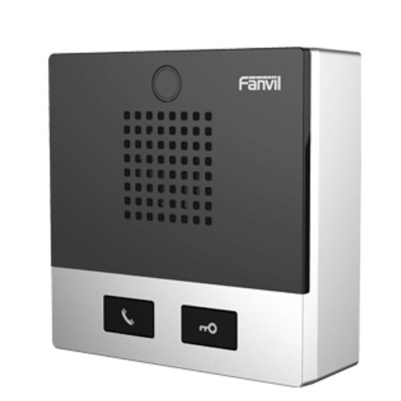 Fanvil I10D Audio Intercom System Black, Stainless Steel