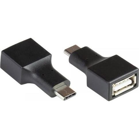 Alcasa USB-AD201 Kabeladapter USB C USB a Schwarz (USB-AD201)