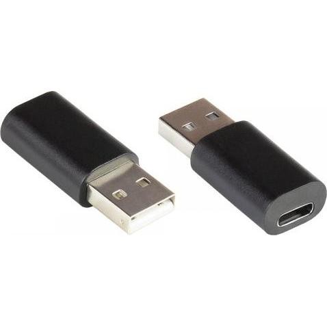 Alcasa USB-AD200 Kabeladapter USB a USB C Schwarz (USB-AD200)