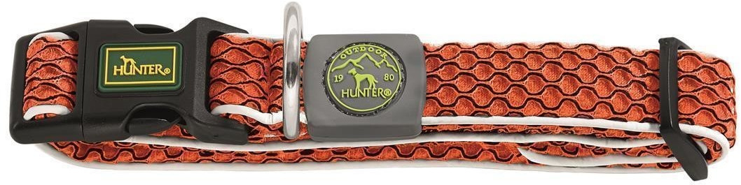 Dog Collar Hunter Basic Thread Orange Size S (30-43 Cm)