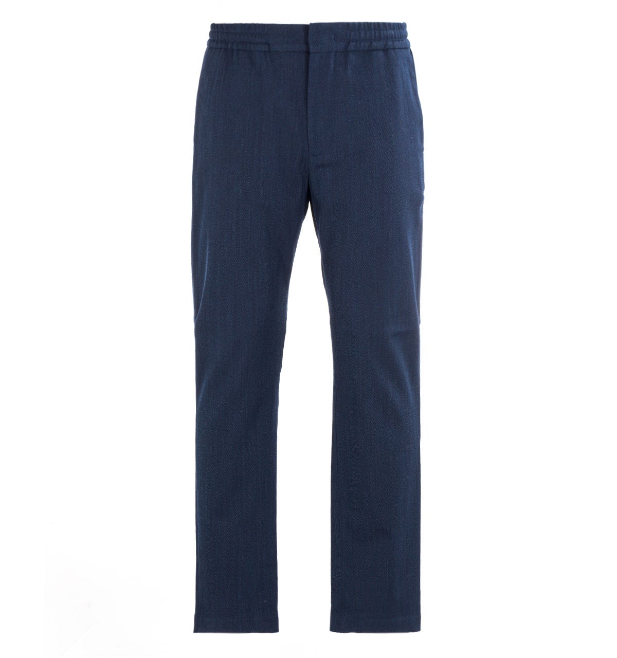 NN07 Foss 1679 Relaxed Navy Trousers