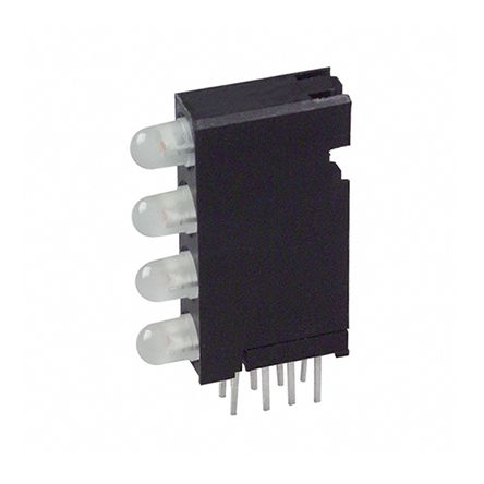 Dialight Green & Red PCB LED Indicator Through Hole, 568 568-0701-111F