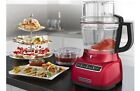 KitchenAid Adjust 13-cup Food Processor Die Cast Metal Candy Apple RKFP1344CA