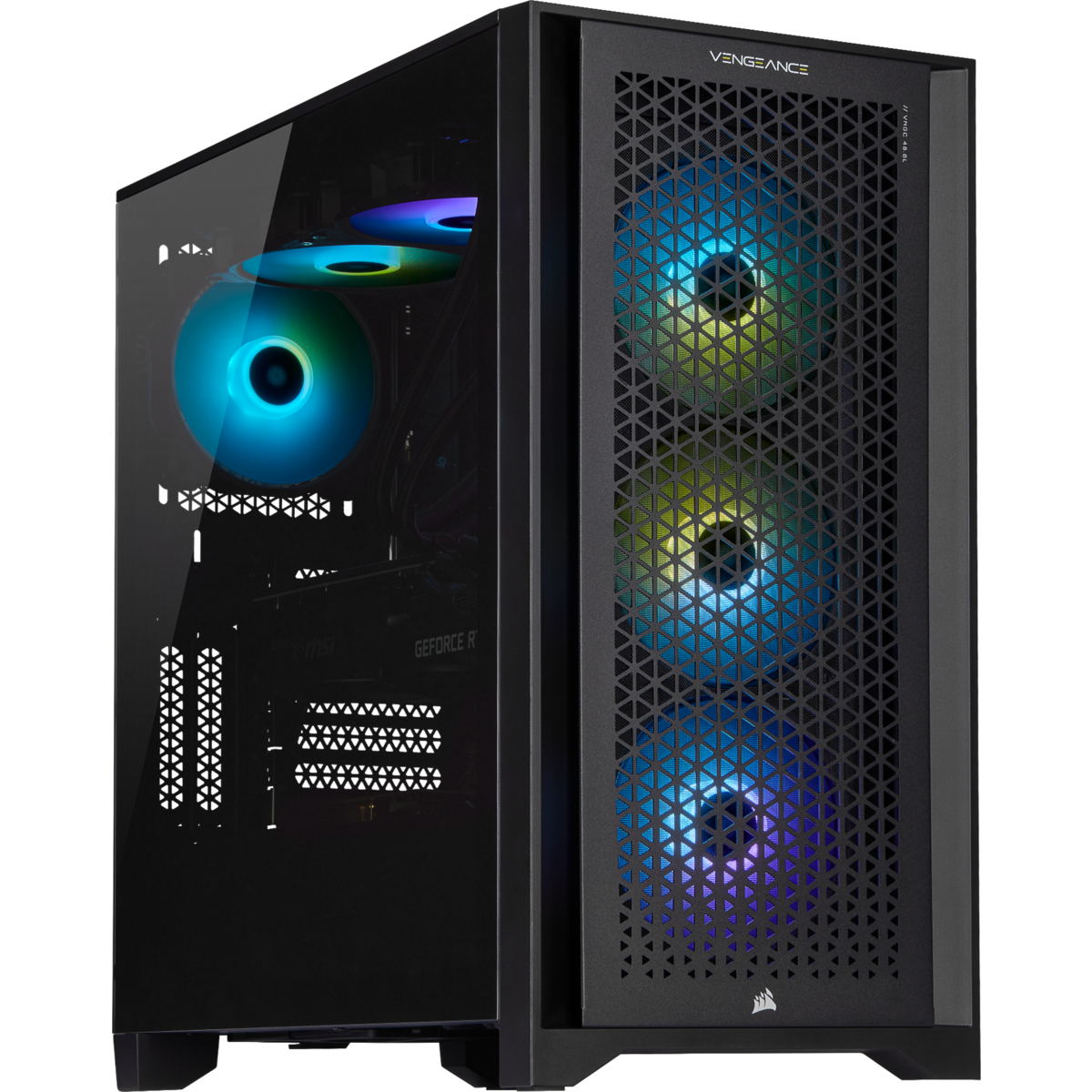 CORSAIR VENGEANCE A7200 - Tower - Ryzen 7 5800X / 3.8 GHz - RAM 16 GB - SSD 1 TB - NVMe - GF RTX 3070 - GigE - WLAN: Bluetooth 5.0  802.11a/b/g/n/ac/a