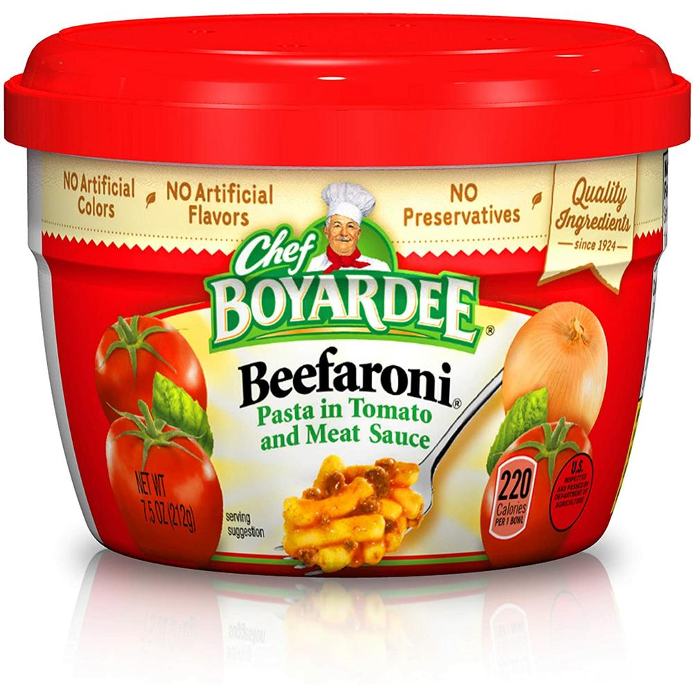 Chef Boyardee Microwavable Beeferoni, 212 G, 12 Pack