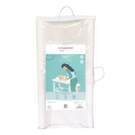 Babyworks Cloud 9 Contoured Memory Foam Change Pad