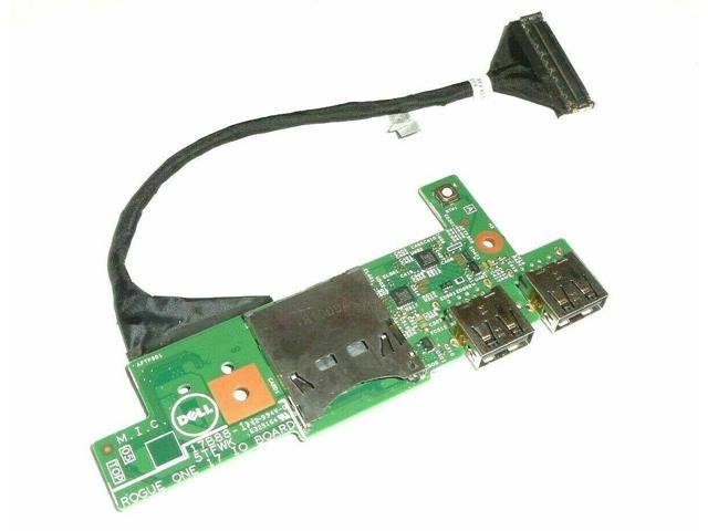 Recertified - OEM - Dell Inspiron 17 7786 USB / SD Card Circuit Board & Cable THC03 P/N: D274C