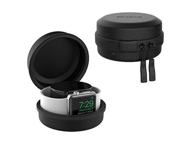 Smatree Charging Case Compatible for Apple Watch Series 5 - Original Charging Cable & Apple Watch NOT Included (Black) - Patent Pending
