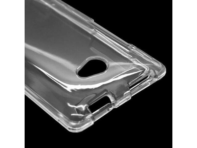 Clear Case for HTC WINDOWS 8X / ONE 6990 Hard Transparent Snap on Phone Cover