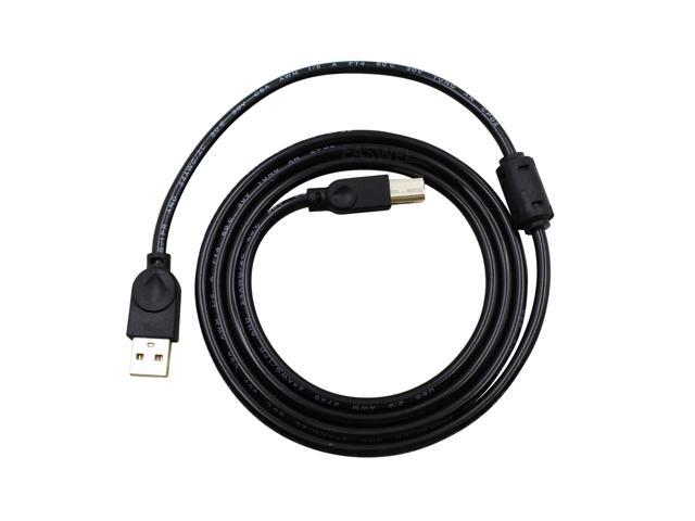 BLK USB Data Sync Cable Cord for HP Deskjet 2512 2514 2520HC 2540 2541 Printer