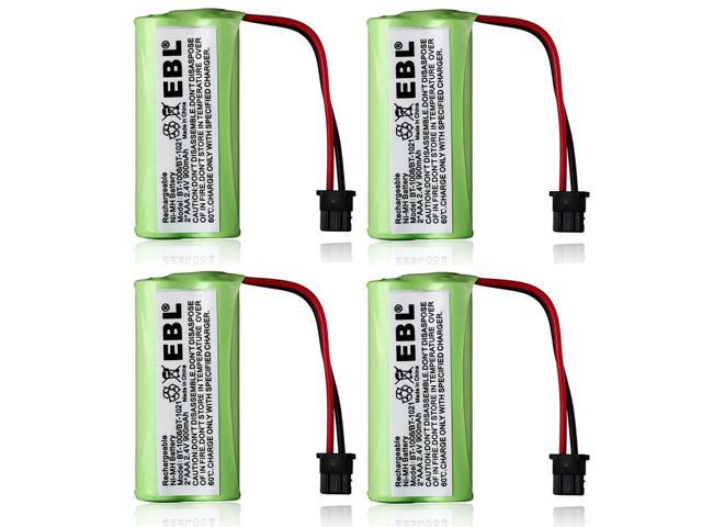 4x Uniden Phone Battery BT1021 BT-1021 BT1025 BT-1025 BT1008 BT-1008 BT1016