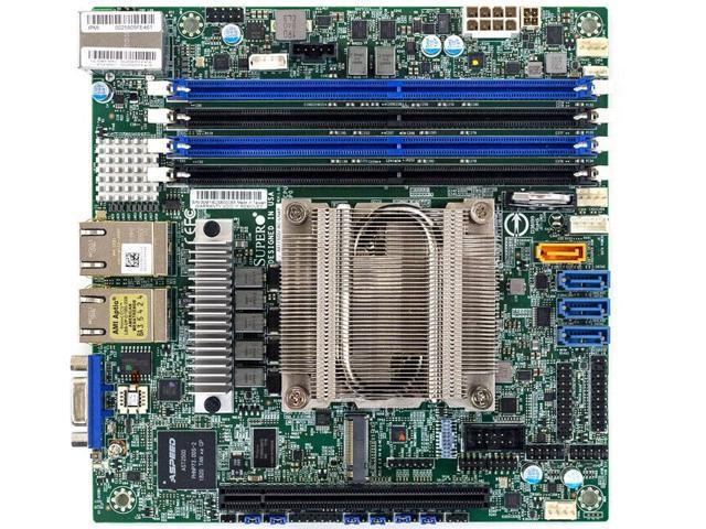 Supermicro M11SDV-8C-LN4F AMD EPYC 3251 SoC Processor Mini ITX Motherboard