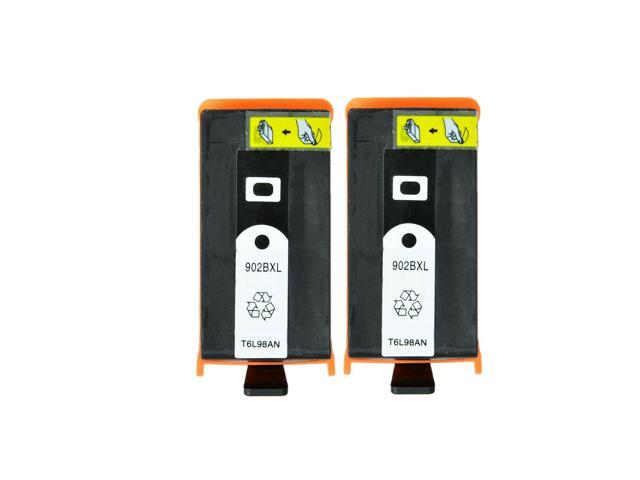 Recertified - 2PK 906XL Black Ink for HP Officejet 6950 6951 6958 6962 6979 PRO 6960 6974 6976