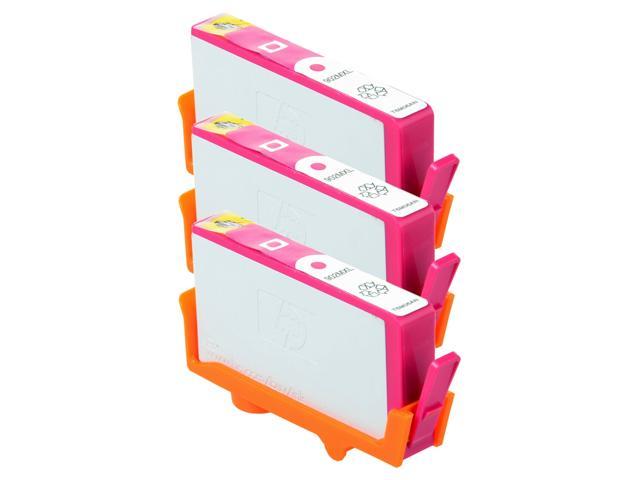 Recertified - 3 PK 902 XL Magenta Ink Cartridge for HP Officejet Pro 6968 6970 6974 6975 6958