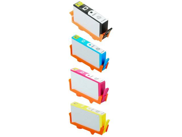 Recertified - 4 PK 902 XL 902XL BCMY Ink Cartridges Set for HP Officejet Pro 6958 6962 6974