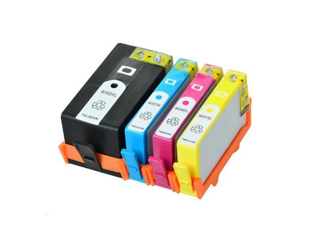 Recertified - US 4PK 902XL 906XL BCMY HY Ink Cartridge Fits for HP Officejet Pro 6974 6978