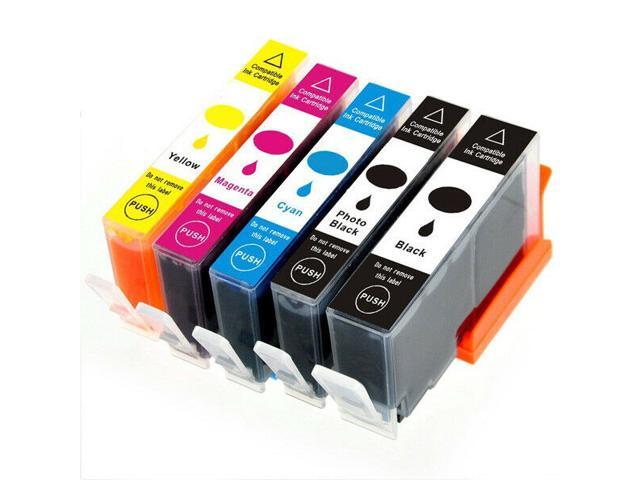 5PK 564 XL Ink Cartridge Combo Set +chip for Photosmart C6388 7510 7520 7525