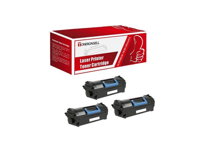 Compatible Toner Cartridge 3 X 331-9797 Black for Dell B5465dnf MFP B5460dn