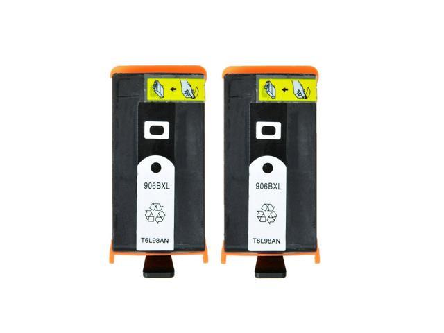 Recertified - 2PK 906XL (902XXL) Black Ink Cartridge for HP OfficeJet Pro 6968 6974 6975