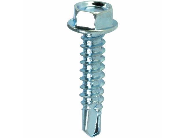 ITW Teks 21320, Self-Tapping Screw, #10x3/4, Hex Washer Head, 150/Pk