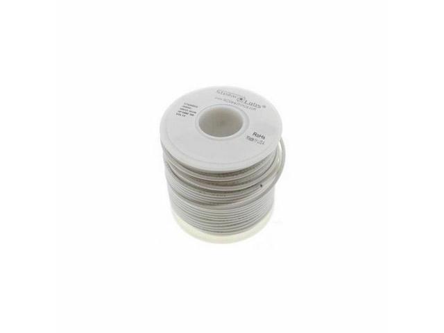 Stellar Labs 24-15069 Hook up Wire 300 Volts 25Ft Stranded 18Awg-White