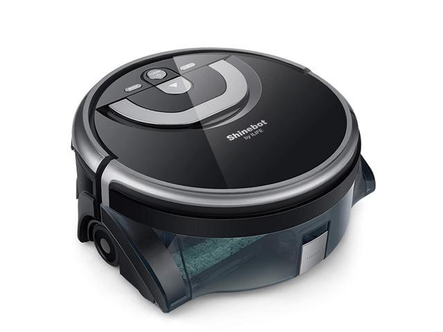 ILIFE Shinebot W400s, Mop Robot, Scrubbing, Floor Washing, XL Water Tank, Zig-Zag Path, for Hard Floor