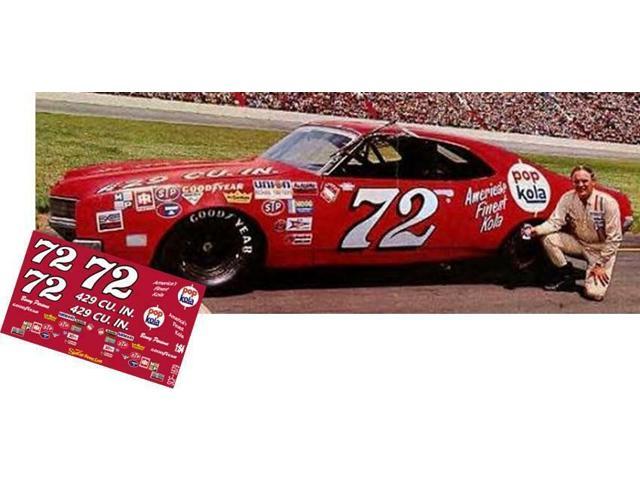 CD 1679 #72 Benny Parsons Pop Kola Mercury 1:25 Scale DECALS