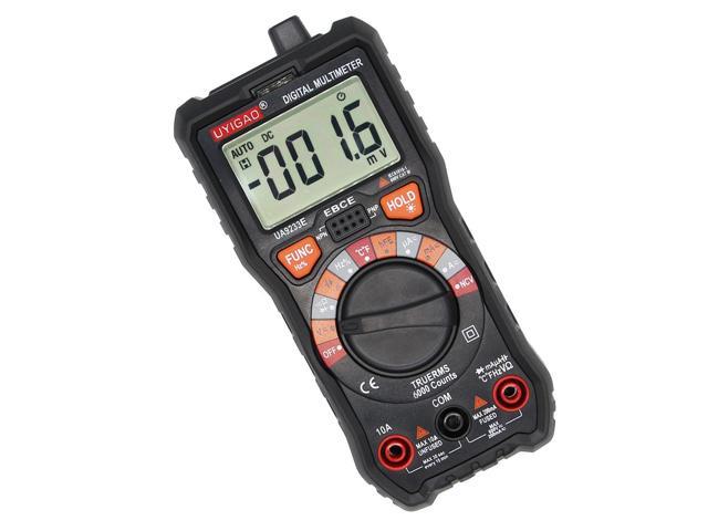 5999 AC DC Voltage Current Meter Multimeter Ohm HFE NCV Temperature Tester