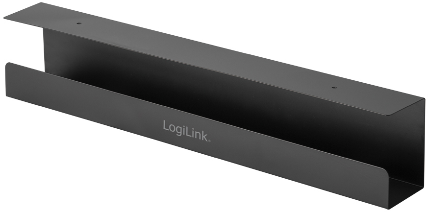 LogiLink KAB0070 Cable Organizer Desk Cable Tray Black 1 Pc(s)