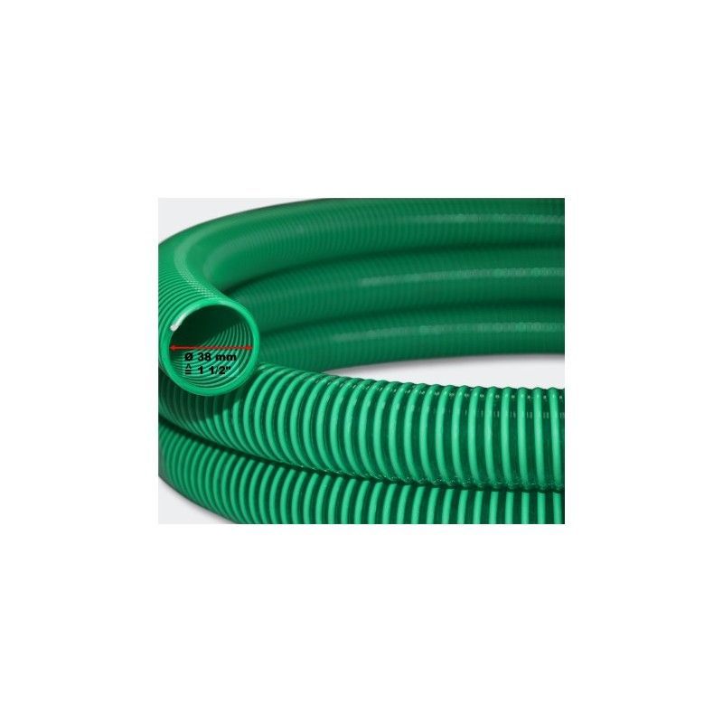 50 Mètres De Tuyau, 25 Mm, PVC Résistant, Pour Aquarium Ou Bassin - Vert - WWW.LEPOISSONQUIJARDINE.FR