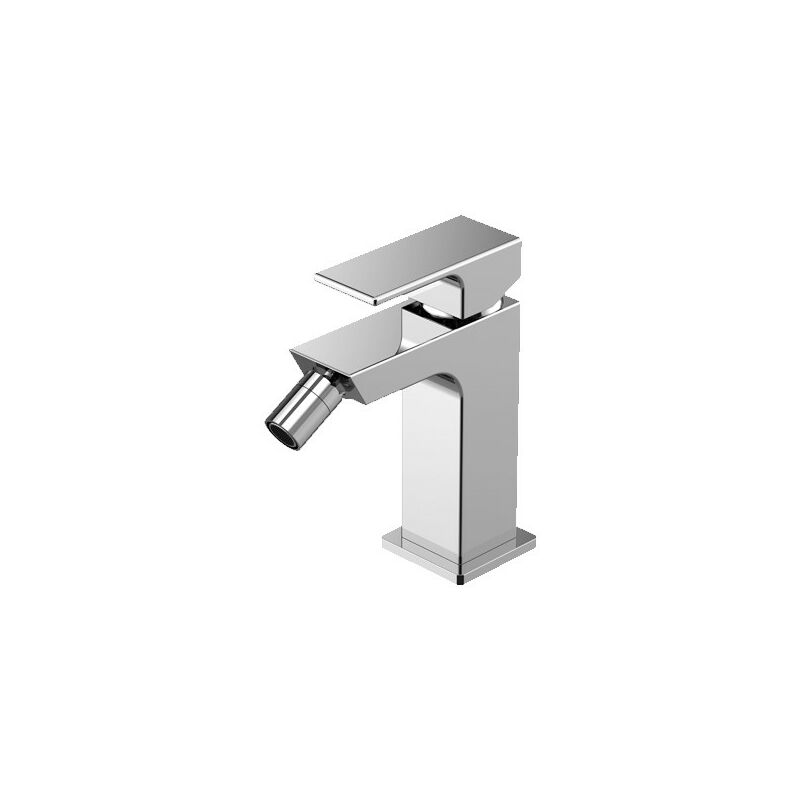 Mitigeur De Bidet Modèle Carré Sans Vidage Kubik 2564/25CO | Chromé - Sans Vidage - Gattoni