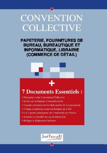 3252. Papeterie, Fournitures De Bureau, Bureautique Et Informatique, Librairie (commerce De Detail) Convention Collective thumbnail