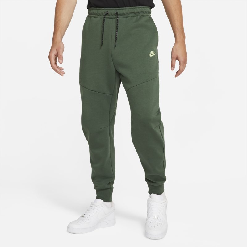 Nike Tech Fleece Jogger Cuffed - Men Pants - Volt - 65% Polyester, 35% Cotton - Size XXL - Foot Locker