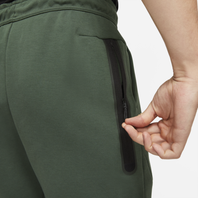 Nike Tech Fleece Jogger Cuffed - Men Pants - Volt - 65% Polyester, 35% Cotton - Size XXL - Foot Locker thumbnail