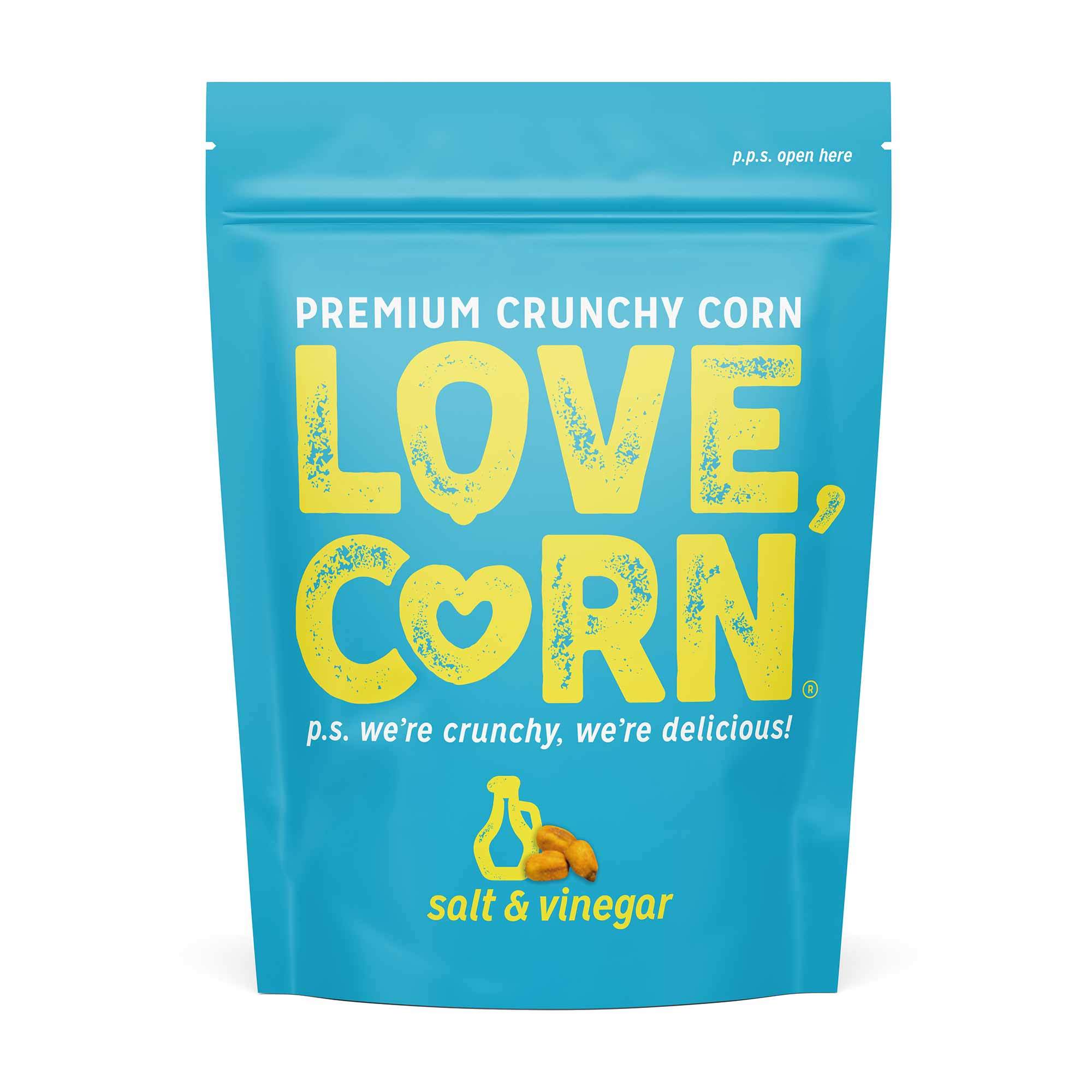 Love Corn Salt & Vinegar Corn Snack 115g