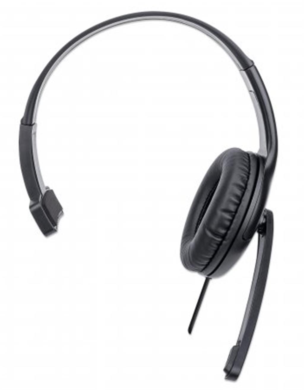 Manhattan 179874 Mono USB Over-Ear Headset thumbnail
