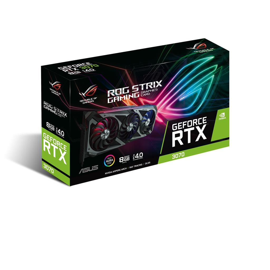 ASUS GeForce RTX 3070 Strix Edition 8GB Graphics Card thumbnail