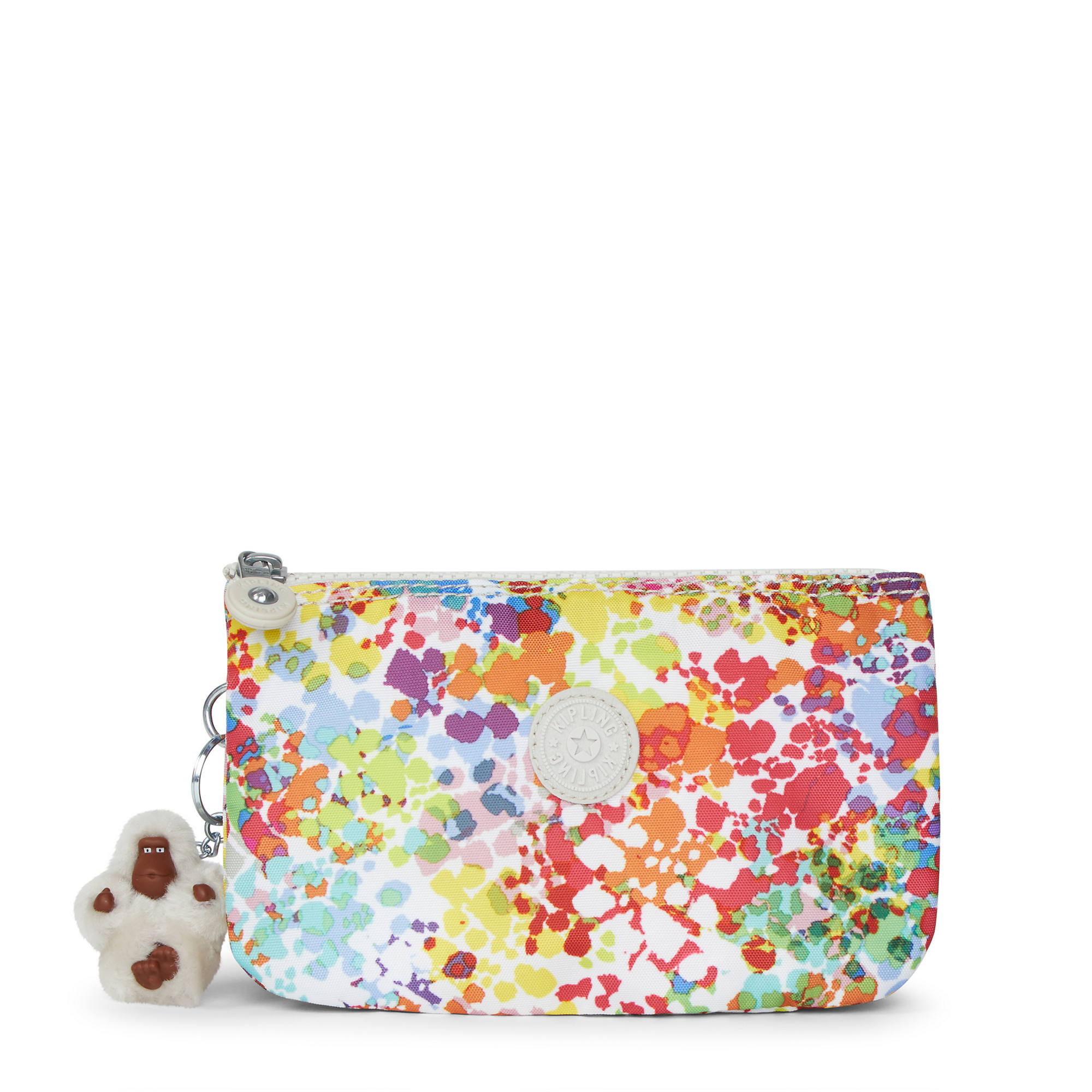 Kipling Creativity Printed Ladies Large Burst Bright Nylon Pouch AC-3439